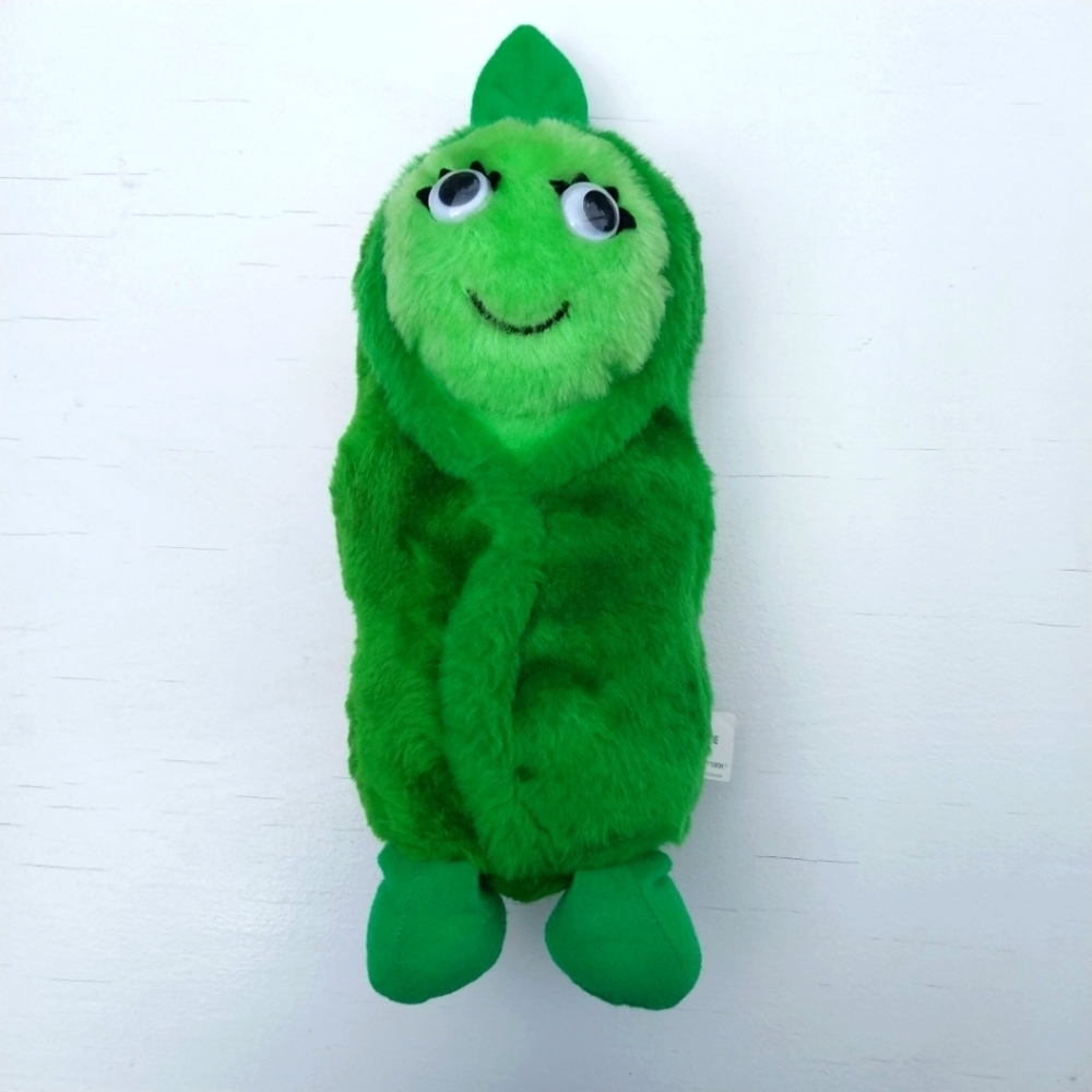 Sweetie Pea Country Yumpkin Green  Del Monte Stuffed Animal Plushie Toy 1982